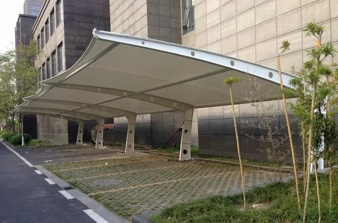 膜結(jié)構(gòu)停車棚搭建時需要注意的問題